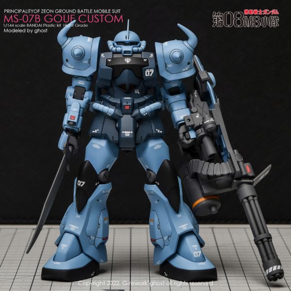 炎水貼 HG 古夫 特裝型 第08MS小隊 專用水貼 CGHG32 炎水貼 HG 古夫 特裝型 第08MS小隊 專用水貼 CGHG32