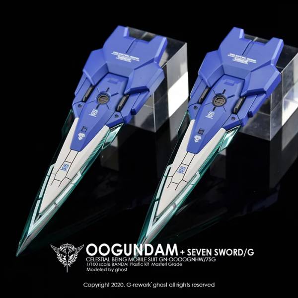  炎水貼 GHOST版 MG 00R seven sword 00 七劍 專用水貼 螢光 CGMG18 EVO水貼.鋼彈水貼.螢光水貼