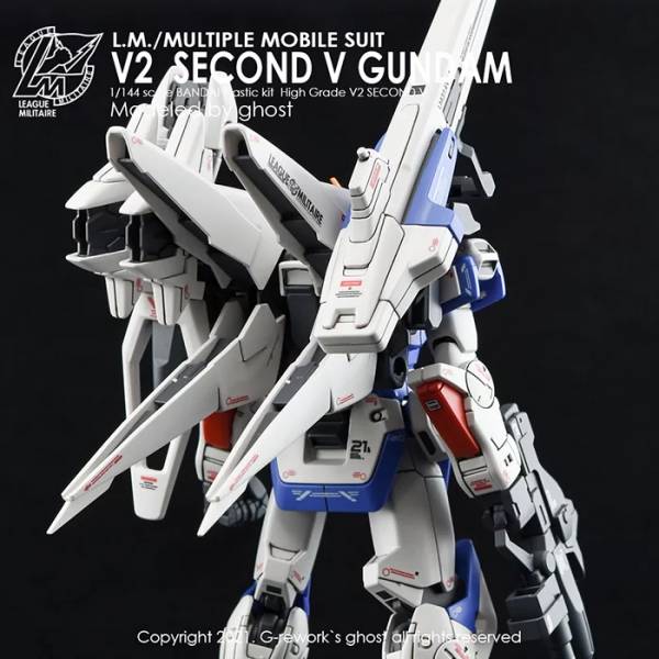 炎水貼 GHOST版 HG V鋼彈 V Dash 2nd V Second V 專用水貼 CGHG07 炎水貼.模型水貼.鋼彈水貼.鋼彈模型水貼