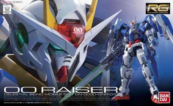 BANDAI  RG 1/144 GUNADM 00+00 RAISER 能天使 強化模組 BANDAI.RG.00 RAISER