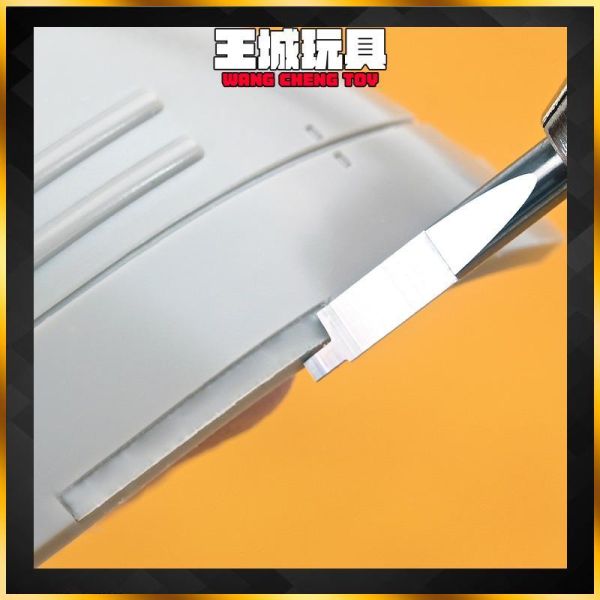 懶懶同學 鎢鋼落差刮刀 懶懶同學 鎢鋼落差刮刀 鋼彈 軍事 模型 GK 戰鎚 模型製作 刻線 推刀