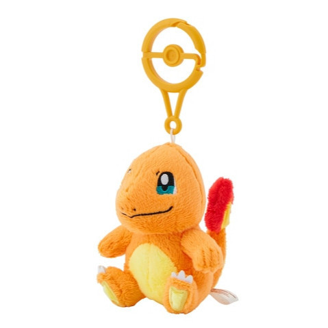 日本寶可夢中心-帶登山扣娃娃吊飾系列 小火龍 日本寶可夢中心-帶登山扣娃娃吊飾系列 小火龍