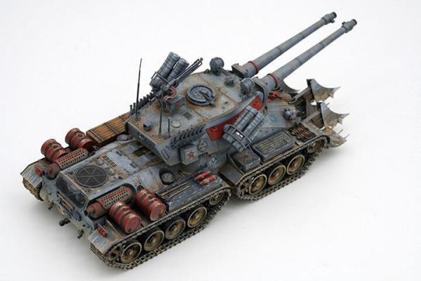 邊境模型 BORDER 1/35 紅色警戒 天啟坦克 2.0版 組裝模型 不挑盒況 邊境模型 BORDER 1/35 紅色警戒 天啟坦克 2.0版 組裝模型