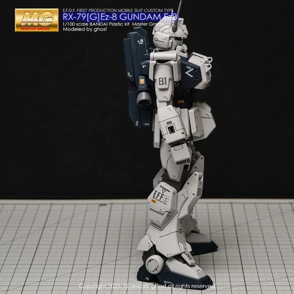 炎水貼 MG 1/100 EZ-8 CHGOST  專用 水貼 CGMG55 炎水貼 MG 1/100 EZ-8 CHGOST  專用 水貼 CGMG55