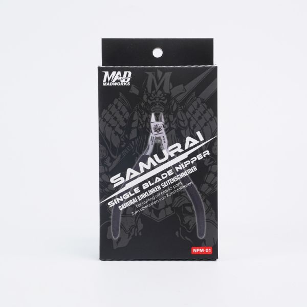 MAD 武士單刃斜口鉗 附收納鐵盒 NPM-01 MADWORKS MAD 武士單刃斜口鉗 附收納鐵盒 NPM-01 MADWORKS