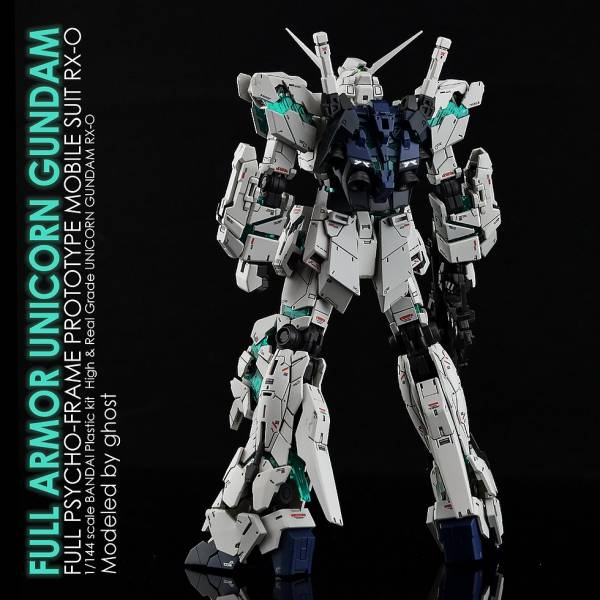 炎水貼 RG 1/144 全裝備獨角獸 螢光專用水貼 炎水貼.模型水貼.鋼彈水貼.鋼彈模型水貼