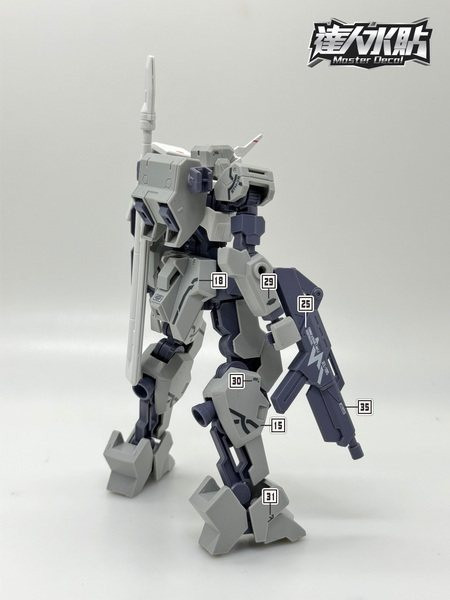 達人水貼 BANDAI HG 1/144 鐵血的孤兒 獅電改 歐格座機 流星號 水貼 DLH111 達人水貼 BANDAI HG 1/144 鐵血的孤兒 獅電改 歐格座機 流星號 水貼 DLH111