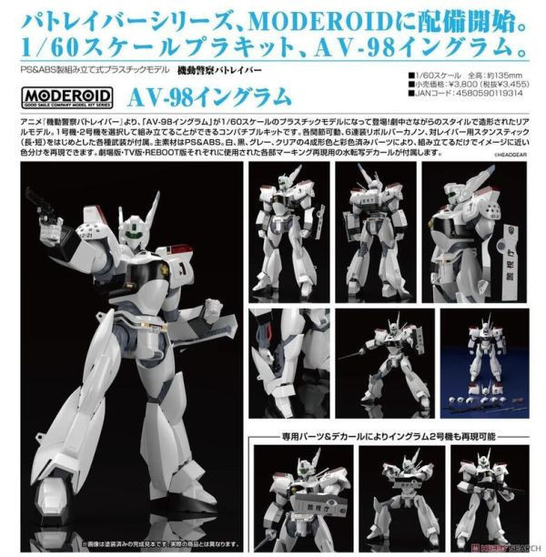 MODEROID 機動警察 AV-98 英格蘭姆 MODEROID 機動警察 AV-98 英格蘭姆