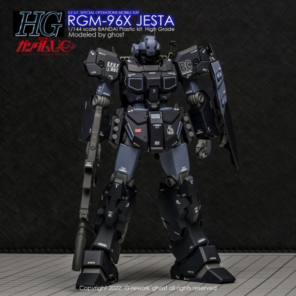 炎水貼 HG 1/144 RGM-96X 傑斯塔 加農型 螢光 專用水貼 CGHG38 炎水貼 HG 1/144 RGM-96X 傑斯塔 加農型 螢光 專用水貼 CGHG38
