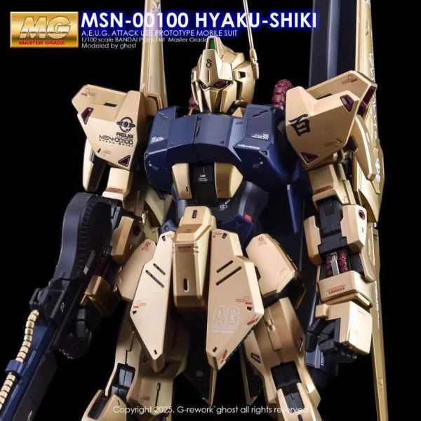 炎水貼 GHOST  MG 百式 機動戰士鋼彈Z 專用水貼 CGMG83 炎水貼 GHOST  MG 百式 機動戰士鋼彈Z 專用水貼 CGMG83