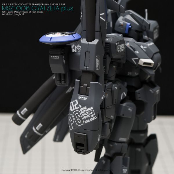 炎水貼 HGUC 鋼彈前哨戰 ZETA Z PLUS ZPLUS C1 專用水貼 炎水貼 HGUC 鋼彈前哨戰 ZETA Z PLUS ZPLUS C1 專用水貼