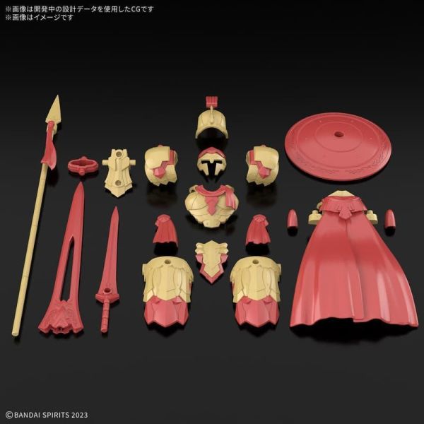 BANDAI 30MF 組裝奇幻輕作戰 升級鎧甲（里博劍鬥士） 5072006 BANDAI 30MF 組裝奇幻輕作戰 升級鎧甲（里博劍鬥士） 5072006