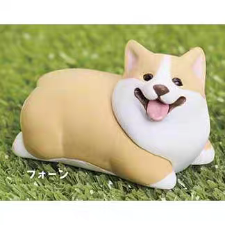 stasto扭蛋 不願回家的短腿柯基 散步小狗潮玩 stasto扭蛋 不願回家的短腿柯基 散步小狗潮玩