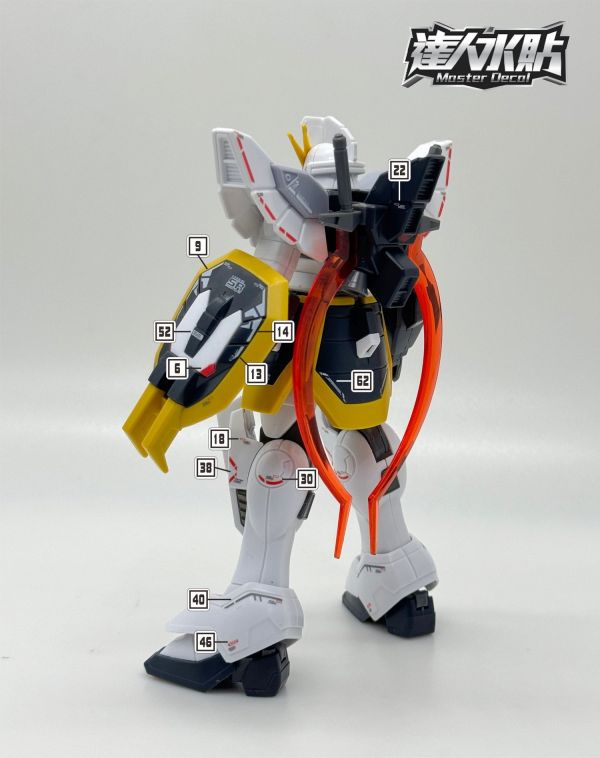達人水貼 BANDAI HG 1/144 鋼彈W 重武裝鋼彈 沙漠鋼彈 水貼 DLH126 達人水貼 BANDAI HG 1/144 鋼彈W 重武裝鋼彈 沙漠鋼彈 水貼 DLH126