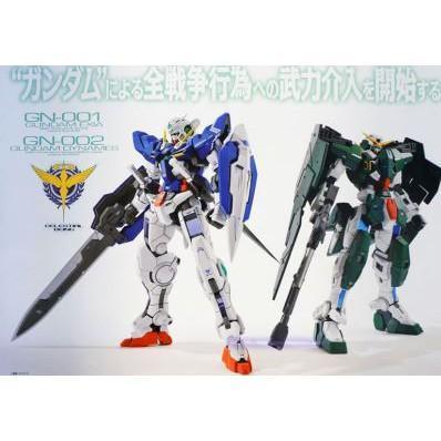BANDAI HG 1/144 #003 鋼彈00 力天使鋼彈 GN-002 5059233 HG 1/144 #01 鋼彈00 能天使鋼彈 EXIA  5057927