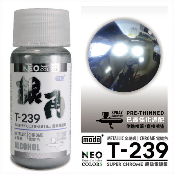 modo 摩多 油性漆 T-239銀角(30ml) modo 摩多 油性漆 T-239銀角(30ml)