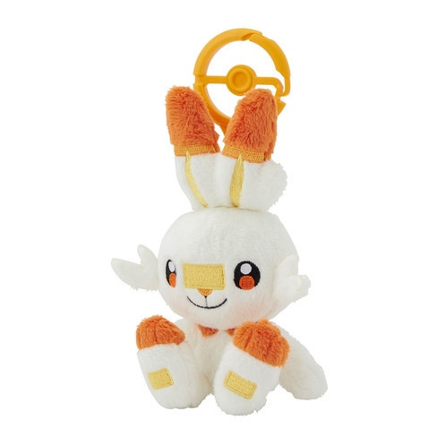 日本寶可夢中心-帶登山扣娃娃吊飾系列 炎兔兒 日本寶可夢中心-帶登山扣娃娃吊飾系列 炎兔兒