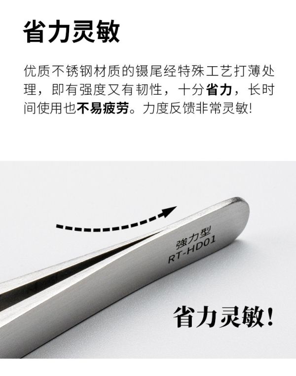 RAY的模型世界 2.8mm超厚壁 強力型精密鑷子 RAY的模型世界 2.8mm超厚壁 強力型精密鑷子水貼 鋼彈 模型 軍模 工具 RT-HD02 模型 GK 改造工具