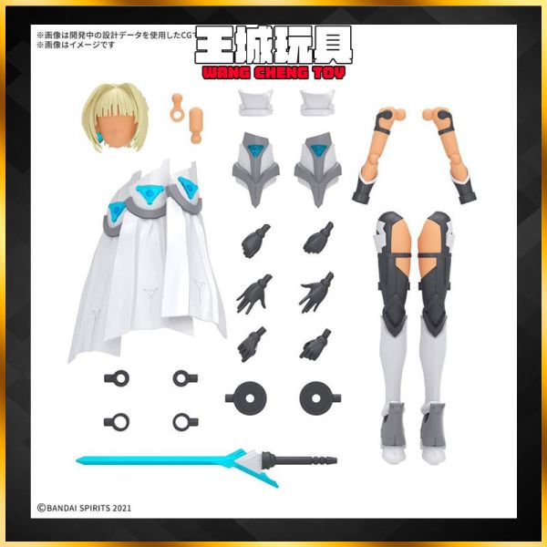 1月預購 BANDAI 30MS 組裝少女輕作戰 配件套組23 (女武神裝) [顏色C] BANDAI 30MS 組裝少女輕作戰 配件套組23 (女武神裝) [顏色C]