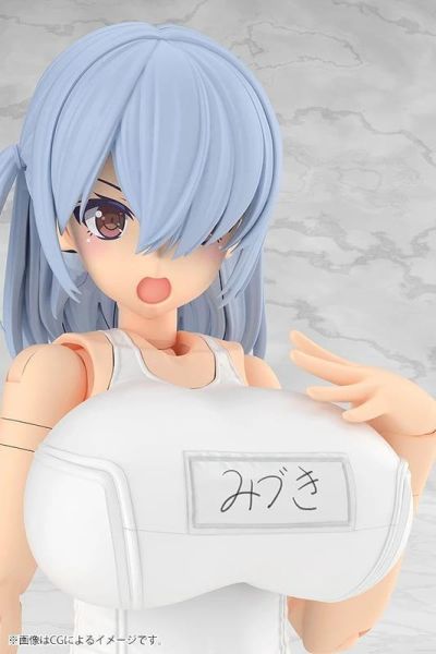 12月預購 壽屋 Frame Arms Girl 機甲少女 Mizuki 學校泳裝 Ver. 白色 組裝模型 壽屋 Frame Arms Girl 機甲少女 Mizuki 學校泳裝 Ver. 白色 組裝模型