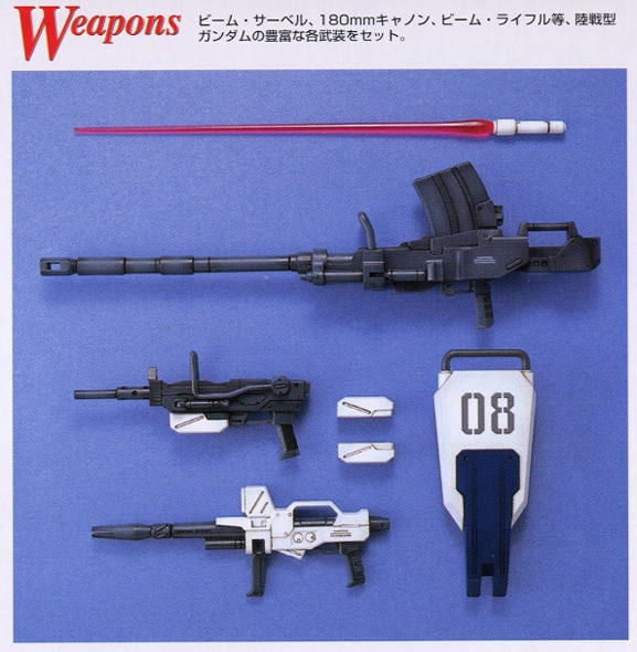 MG 1/100 RX-79G GUNDAM 陸戰型 第08MS小隊 MG 1/100 RX-79G GUNDAM 陸戰型 第08MS小隊