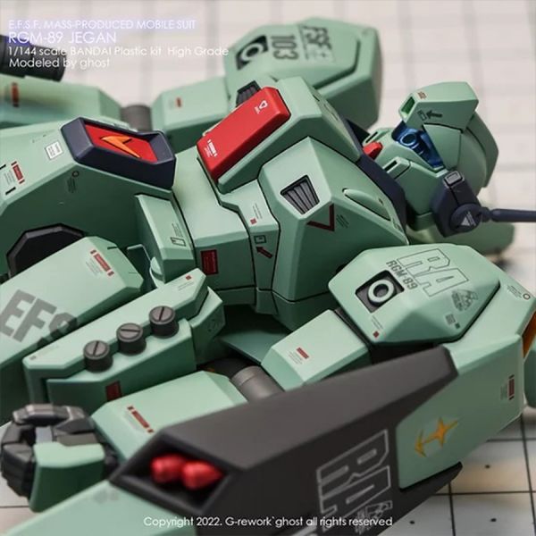 炎水貼 HG RGM-89 JEGAN 傑鋼 專用水貼 CGHG36 炎水貼 HG RGM-89 JEGAN 杰鋼 專用水貼 CGHG36