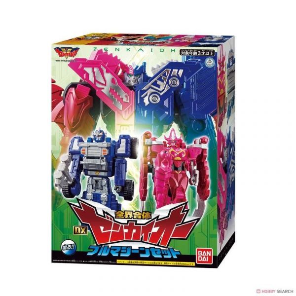 BANDAI 全機界戰隊 全界合體 DX全界王 布魯魔神套組 全機界戰隊 全界合體 DX全界王 布魯魔神套組