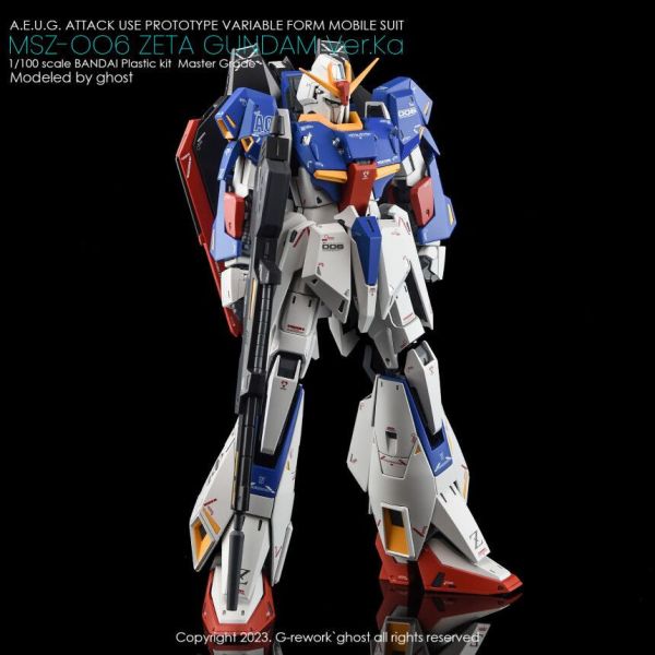 炎水貼  CHOST MG MG Z鋼彈 卡版 ZETA Ver.Ka 專用水貼 CGMG65 炎水貼  CHOST MG MG Z鋼彈 卡版 ZETA Ver.Ka 專用水貼 CGMG65