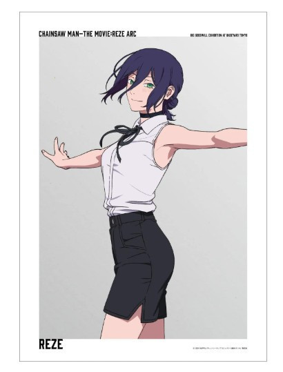 日版 鏈鋸人 蕾潔篇 A3 透明海報 蕾潔 淀治 真紀真 早川秋 天使 比姆 波奇塔 大交流展 日版 鏈鋸人 蕾潔篇 A3 透明海報 蕾潔 淀治 真紀真 早川秋 天使 比姆 波奇塔 大交流展