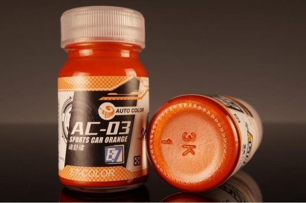 E7-AC-03 魂動橘 E7.模型專用漆.硝基漆