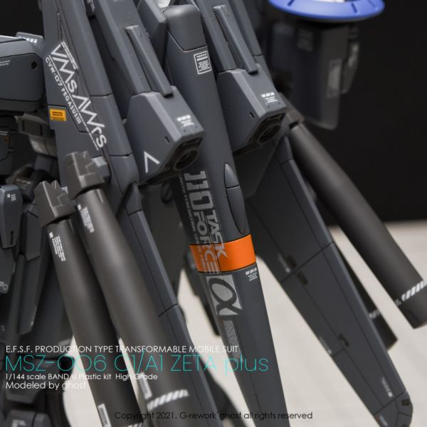 炎水貼 HGUC 鋼彈前哨戰 ZETA Z PLUS ZPLUS C1 專用水貼 炎水貼 HGUC 鋼彈前哨戰 ZETA Z PLUS ZPLUS C1 專用水貼