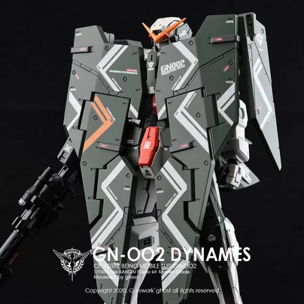 炎水貼 GHOST版 MG 力天使 螢光 專用水貼 CGMG16 炎水貼 GHOST版 MG 力天使 螢光 專用水貼 CGMG16