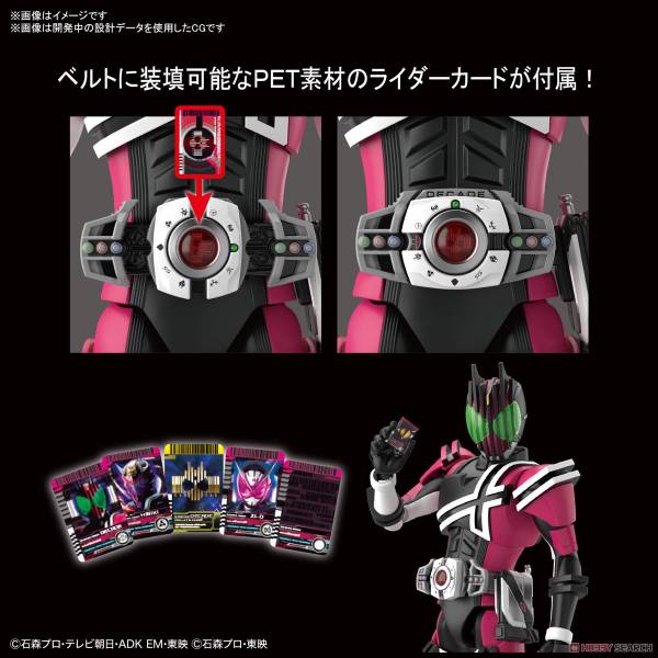 BANDAI Figure-rise Standard 假面騎士 DECADE  BANDAI 假面騎士 DECADE Figure-rise Standard