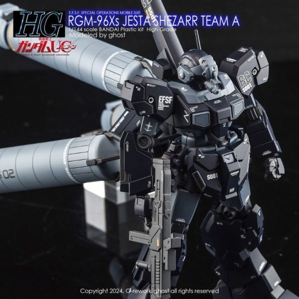 炎水貼 HG 1/144 RGM-96Xs 傑斯塔 A班裝備 席扎爾隊式樣.螢光水貼 CGHG115 炎水貼 HG 1/144 RGM-96Xs 傑斯塔 A班裝備 席扎爾隊式樣.螢光水貼 CGHG115