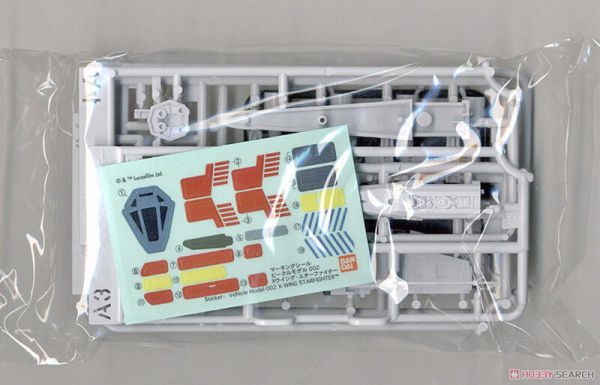 BANDAI 星際大戰 VEHICLE MODEL 002 X翼星際戰機 組裝模型 BANDAI 星際大戰 VEHICLE MODEL 002 X翼星際戰機 組裝模型