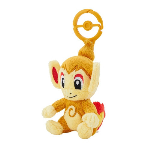 日本寶可夢中心-帶登山扣娃娃吊飾系列 小火焰猴 日本寶可夢中心-帶登山扣娃娃吊飾系列 小火焰猴