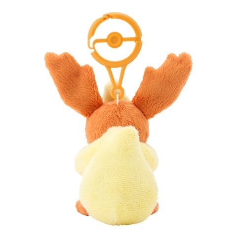 日本寶可夢中心-帶登山扣娃娃吊飾系列 火伊布 日本寶可夢中心-帶登山扣娃娃吊飾系列 火伊布