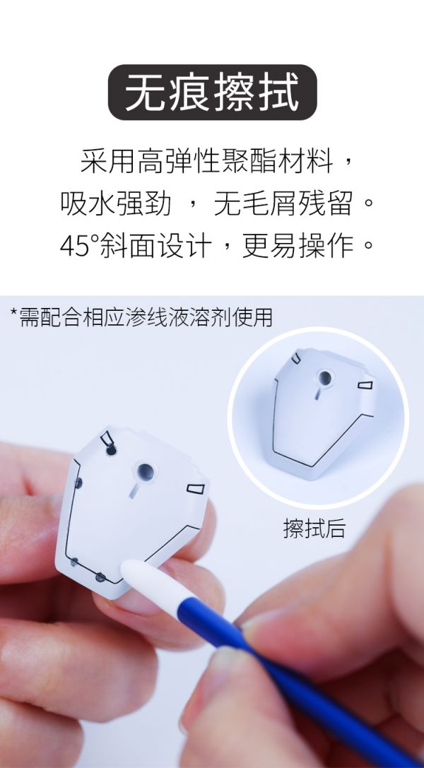 RAY 模型用金屬擦拭棒 滲線 入墨 擦拭棒 付大棉頭*3 小棉頭*3 RAY 模型用金屬擦拭棒 滲線 入墨 擦拭棒 付大棉頭*3 小棉頭*3