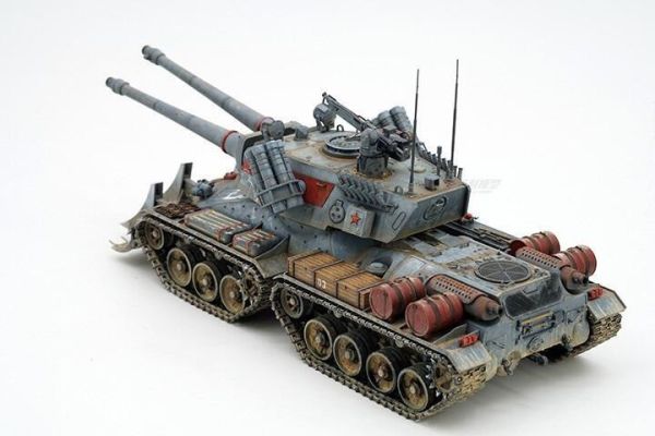 邊境模型 BORDER 1/35 紅色警戒 天啟坦克 2.0版 組裝模型 不挑盒況 邊境模型 BORDER 1/35 紅色警戒 天啟坦克 2.0版 組裝模型