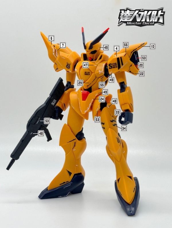 達人水貼 BANDAI RE 1/100 鋼彈 SHOKEW 夏柯 DLM010 水貼 鋼普拉 達人水貼 BANDAI RE 1/100 鋼彈 SHOKEW 夏柯 DLM010 水貼 鋼普拉