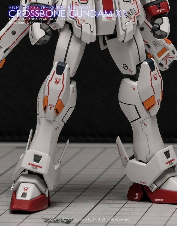 炎水貼 CHOST版 RG 海盜鋼彈X1 螢光 專用水貼 CGRG18 炎水貼 CHOST版 RG 海盜鋼彈X1 螢光 專用水貼 CGRG18