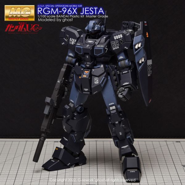 炎水貼 GHOST原創 萬代 MG RGM-96X Jesta 傑斯塔 水貼 炎水貼 GHOST原創 萬代 MG RGM-96X Jesta 傑斯塔 水貼