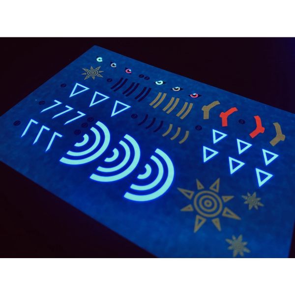 雪焰水貼 Figure-rise Standard 戰鬥暴龍獸 動畫版 螢光 專用水貼 SFRS01 雪焰水貼 Figure-rise Standard 戰鬥暴龍獸 動畫版 螢光 專用水貼 SFRS01