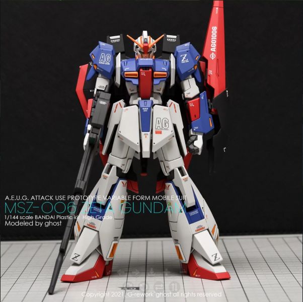 炎水貼 CHOST版 HG 1/144 Z鋼彈  專用水貼 CGHG20 炎水貼 CHOST版 HG 1/144 Z鋼彈  專用水貼 CGHG20