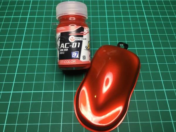 E7-AC-01 魂動紅 E7.模型專用漆.硝基漆