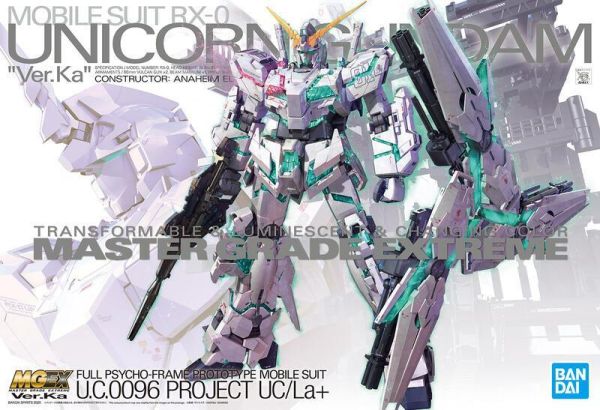 2月 BANDAI MGEX 1/100 獨角獸鋼彈 Ver.Ka 5060277 BANDAI MGEX 1/100 獨角獸鋼彈 Ver.Ka 5060277