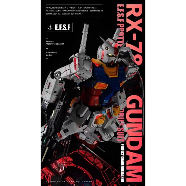 UA牌 獨角獸藝術工作室 1/60 PGU 元祖RX-78全身燈組 全身63處發光可遙控變色 UA牌 獨角獸藝術工作室 1/60 PGU 元祖RX-78全身燈組 全身63處發光可遙控變色