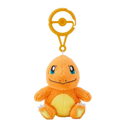 日本寶可夢中心-帶登山扣娃娃吊飾系列 小火龍 日本寶可夢中心-帶登山扣娃娃吊飾系列 小火龍
