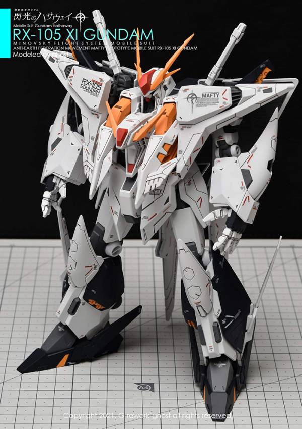 炎水貼 GHOST版  RX-105 XI GUMADN 柯西 鋼彈 專用水貼 螢光 CG-HG14 炎水貼 GHOST版  RX-105 XI GUMADN 柯西 鋼彈 專用水貼