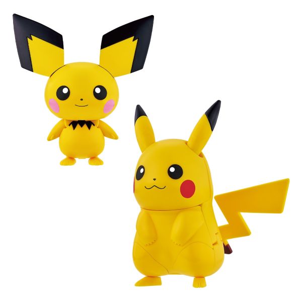 BANDAI POKEMON 寶可夢 變幻系列 皮丘/皮卡丘 可變形 BANDAI POKEMON 寶可夢 變幻系列 皮丘/皮卡丘 可變形